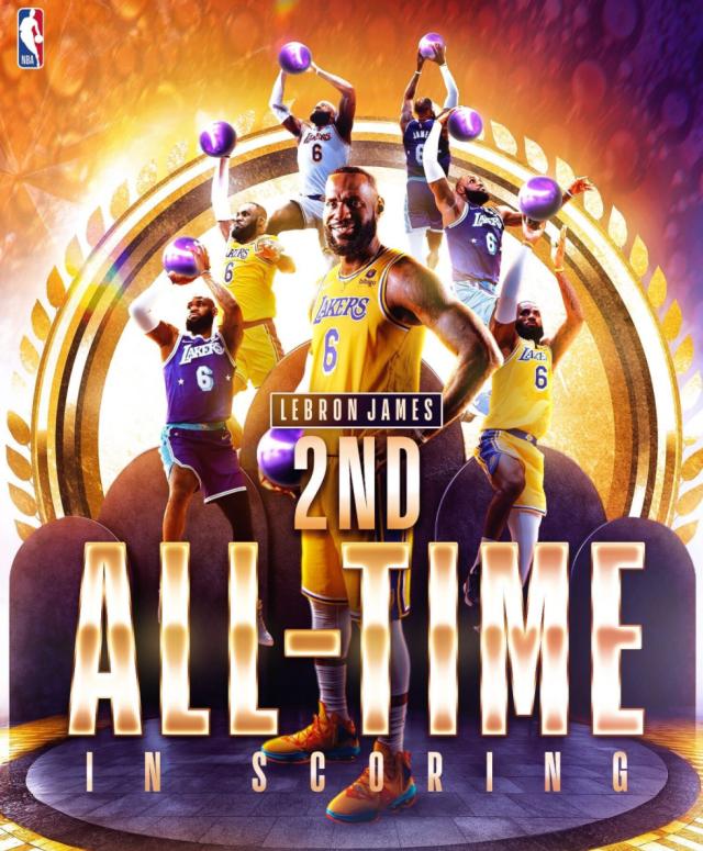 开云官网-历史第二只是起点 詹姆斯得分榜封王还需多久？